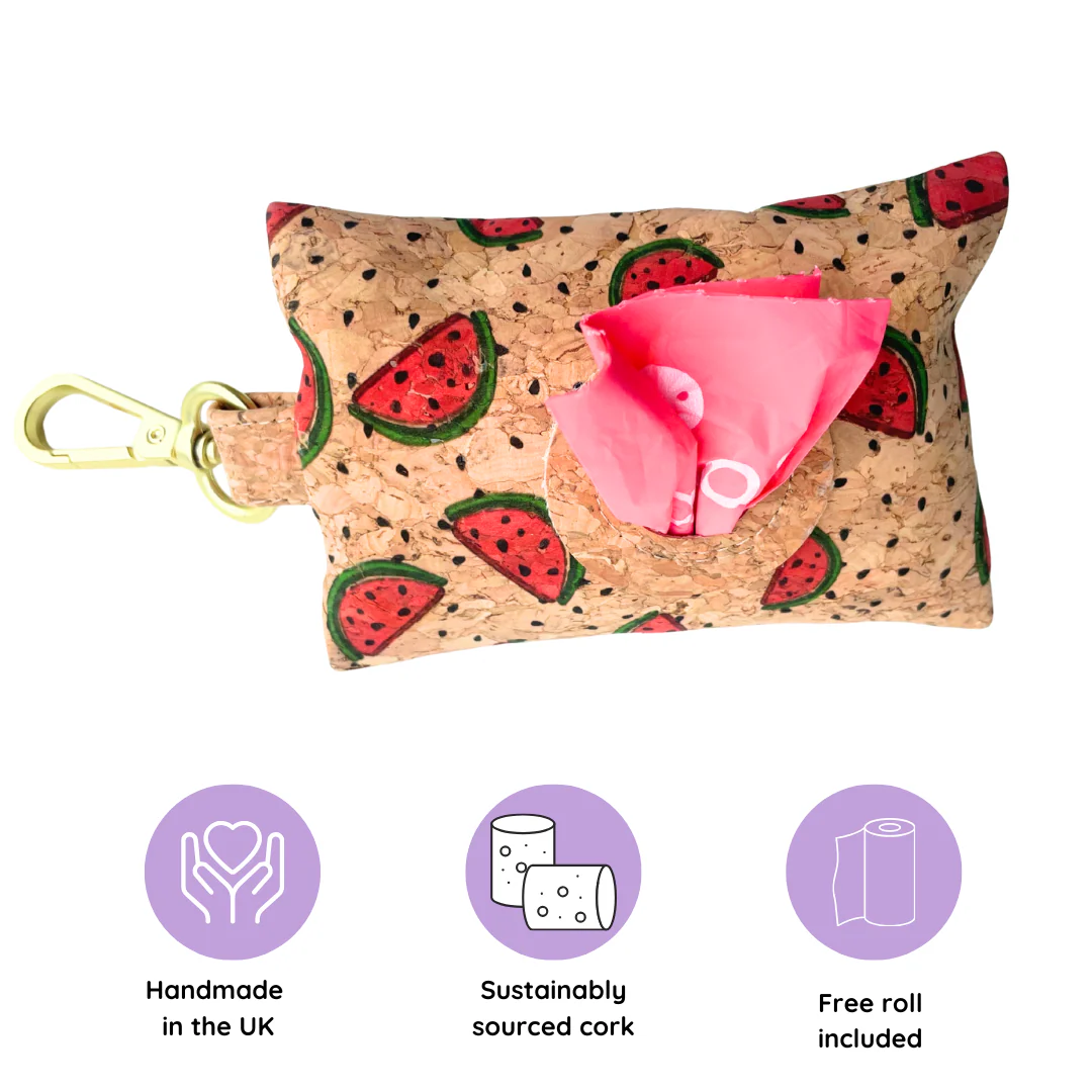 Handmade Natural Cork Poo Bag Holders - Image 14