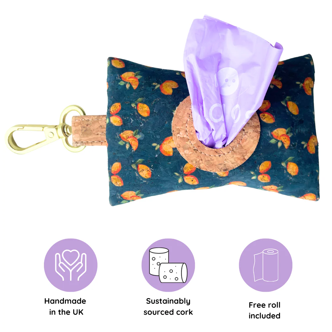 Handmade Natural Cork Poo Bag Holders - Image 15